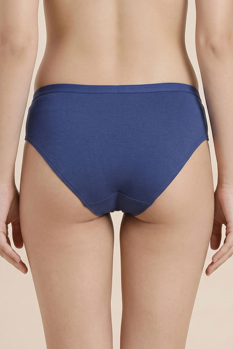 Zivame Anti-Microbial Low Rise Full Coverage Hipster Panty (Pack of 3) - Multicolor — image 7